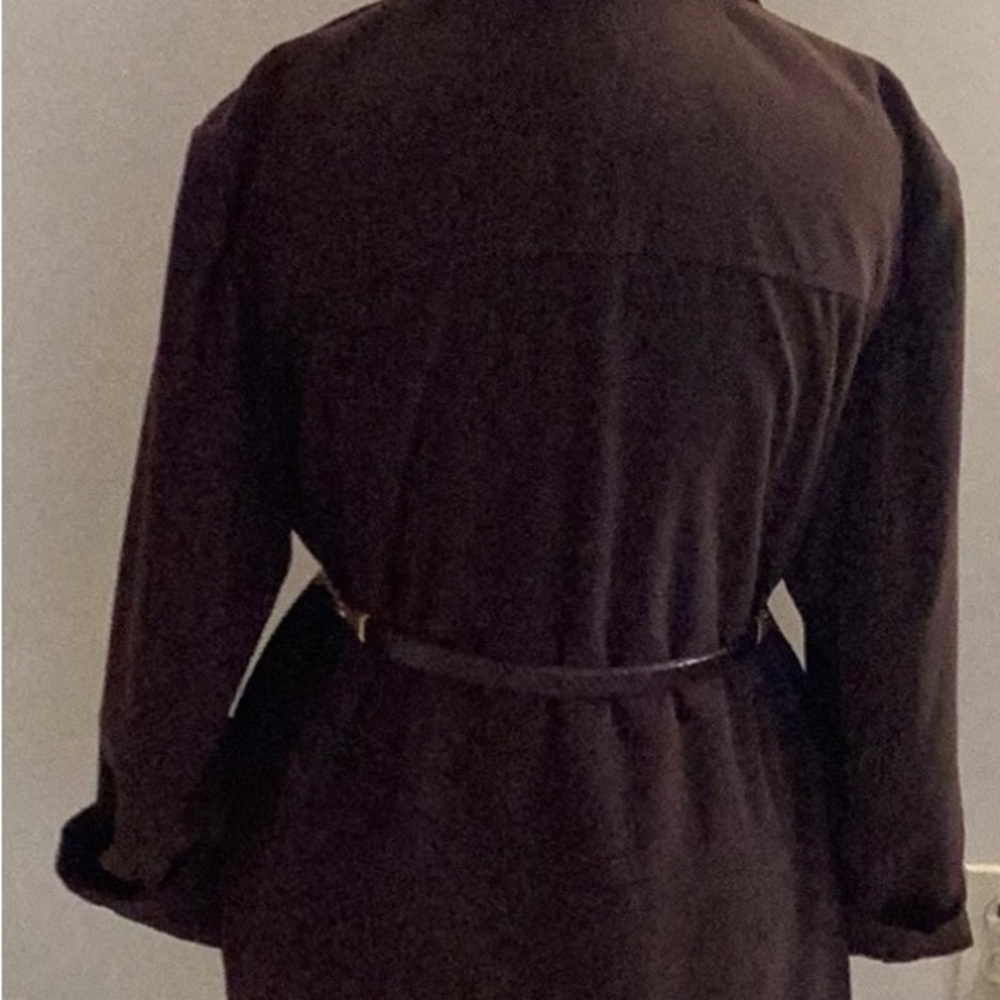 Talbots, Brown Shacket - Picture 9 of 12
